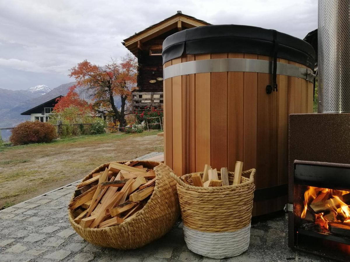 "Forno One" - Buerchen Moosalp Villa ภายนอก รูปภาพ
