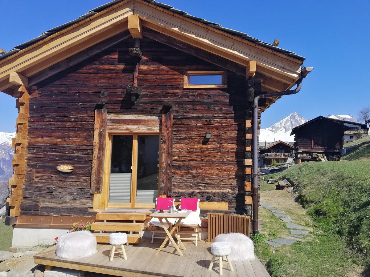 "Forno One" - Buerchen Moosalp Villa ภายนอก รูปภาพ
